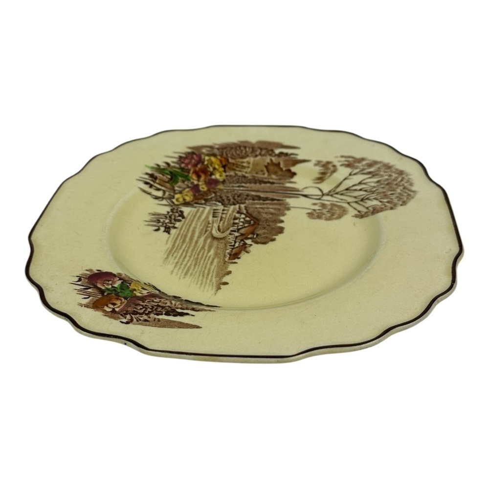 Vintage Myott & Sons Homeland Square Luncheon Plate - Picture 4 of 8